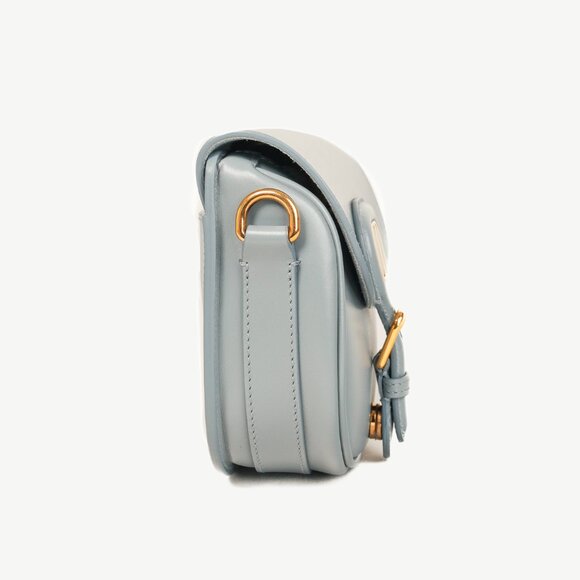 Christian Dior Bobby Blue Calfskin Leather Crossbody Bag - Picture 3 of 15